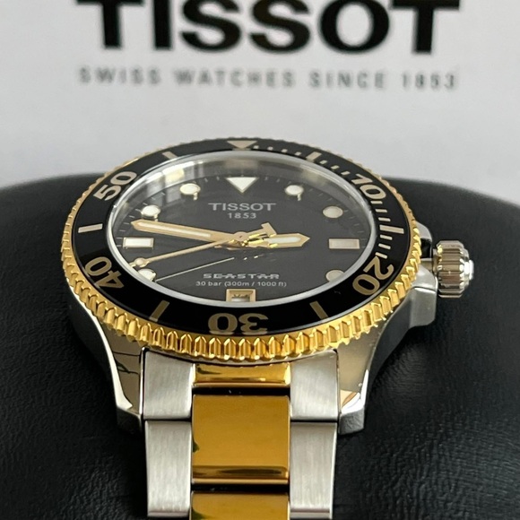 💰SOLD - T120.210.22.051.00 - Tissot Women’s Seastar 1000 Quartz Watch - Picture 6 of 13